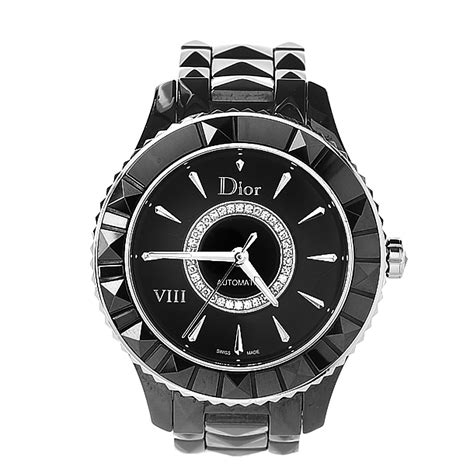 dior ceramic watch with diamonds|christian Dior diamond watch value.